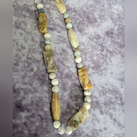 Dendritic Agate Necklace - Picture 10 of 14